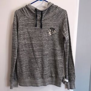 Chicago Blackhawks cowl-neck hoodie/sweater